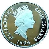 20 долларов 1994, Королева Мать и дочери [Острова Кука]
