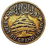 5 пиастров 1931 [Ливан]