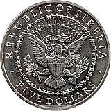 5 долларов 2000, Кливленд [Либерия]