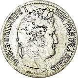 5 франков 1831, Новый тип: с венком [Франция]