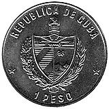 1 песо 1989, Кубинская революция - Триумф [Куба]