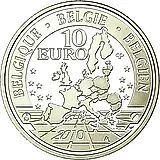 10 евро 2010, 100 лет Королевскому музею Центральной Африки в Тервюрене [Бельгия]