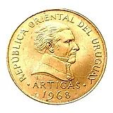 5 песо 1968 [Уругвай]