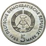 5 марок 1988, Росток [Германия / ГДР]