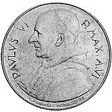 100 лир 1968 [Ватикан]