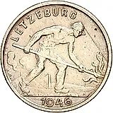 1 франк 1946 [Люксембург]