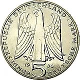 5 марок 1980, Фогельвейде [Германия / ФРГ]