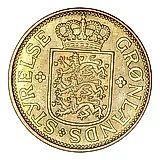 1 крона 1926, медведь [Дания / Гренландия]