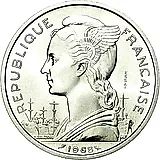 5 франков 1968 [Джибути / Французская территория афар и исса]