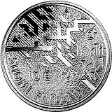 10 евро 2007, 175 лет со дня рождения Адольфа Эрика Норденшёльда [Финляндия]