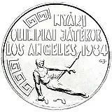 500 форинтов 1984, XXIII летние Олимпийские Игры, Лос-Анджелес 1984 [Венгрия]