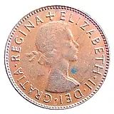 1/2 пенни 1955 [Австралия]