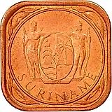 5 центов 1987 [Суринам]