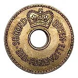 1 пенни 1954 [Фиджи]