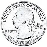 25 Cents 2017, S, Ozark [USA] Proof