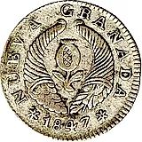 1 реал 1847 [Колумбия]