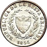 2 десимо 1853-1858 [Колумбия]