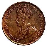 1 пенни 1928 [Австралия]