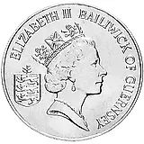 2 Pounds 1994, 50th Anniversary of the Normandy Landings [Guernsey]