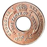 1/10 пенни 1922 [Британская Западная Африка]