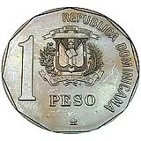 1 песо 1991, 500 лет открытию и евангелизации Америки [Доминикана / Доминика]