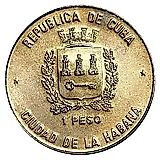 1 песо 1989, Колизей [Куба]