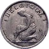 1 франк 1933, Надпись на французском - 'BELGIQUE' [Бельгия]