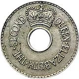 1 пенни 1955 [Фиджи]