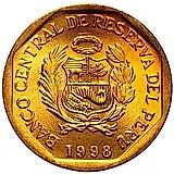 5 сентимо 1998 [Перу]