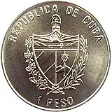 1 песо 1998, Твипси [Куба]