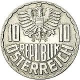 10 грошей 1963 [Австрия]