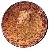 1 пенни 1915, без обозначения монетного двора [Австралия]