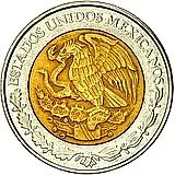 1 песо 2003 [Мексика]