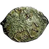 копейка Лжедмитрия I 1605-1606, ГД-МО-РЬ с именем Федора без отчества [Москва]