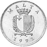 1 лира 1991 [Мальта]