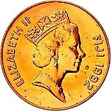 2 цента 1992 [Фиджи]