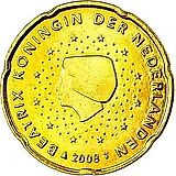 20 евроцентов 2007-2013 [Нидерланды]