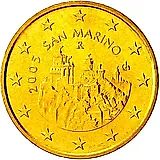 50 евроцентов 2002-2007 [Сан-Марино]