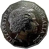 50 центов 2010, герб [Австралия]