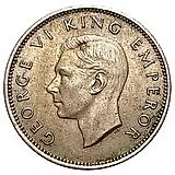 1 шиллинг 1947 [Новая Зеландия]