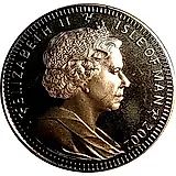 1 крона 2002, Меч Годрика Гриффиндора [Остров Мэн]