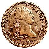 4 мараведи 1788-1808 [Испания]