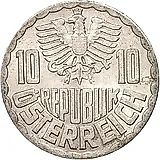 10 грошей 1969 [Австрия]