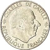 1 франк 1988, Шарль де Голль [Франция]