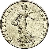 1/2 франка 1985 [Франция]