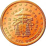 1 евроцент 2005, Вакантный престол [Ватикан]