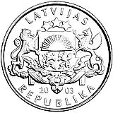 1 лат 2003, Муравей [Латвия]