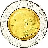 500 лир 1985 [Ватикан]