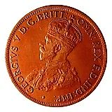 1/2 пенни 1919 [Австралия]