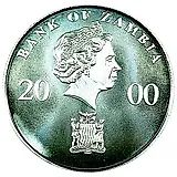 1000 квач 2000, XXVII летние Олимпийские игры, Сидней 2000 [Замбия]